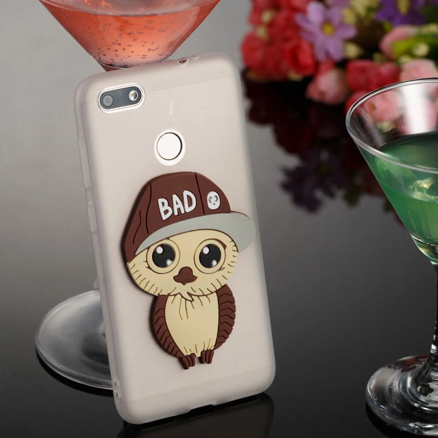 Сова узор патч Для мужчин чехол для телефона huawei воображение 7 защиты 7|Бамперы| |