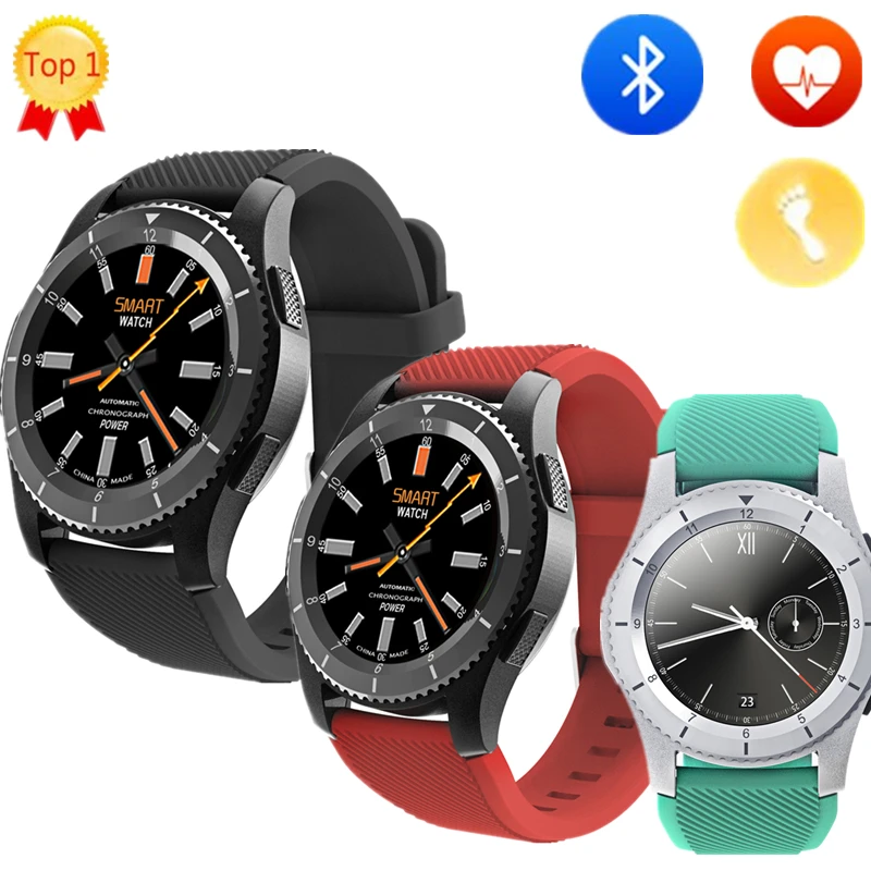 NO.1 G8 Genuine Bluetooth smart smartphone watch phone heart rate monitor blood pressure with SIM card slot | Электроника