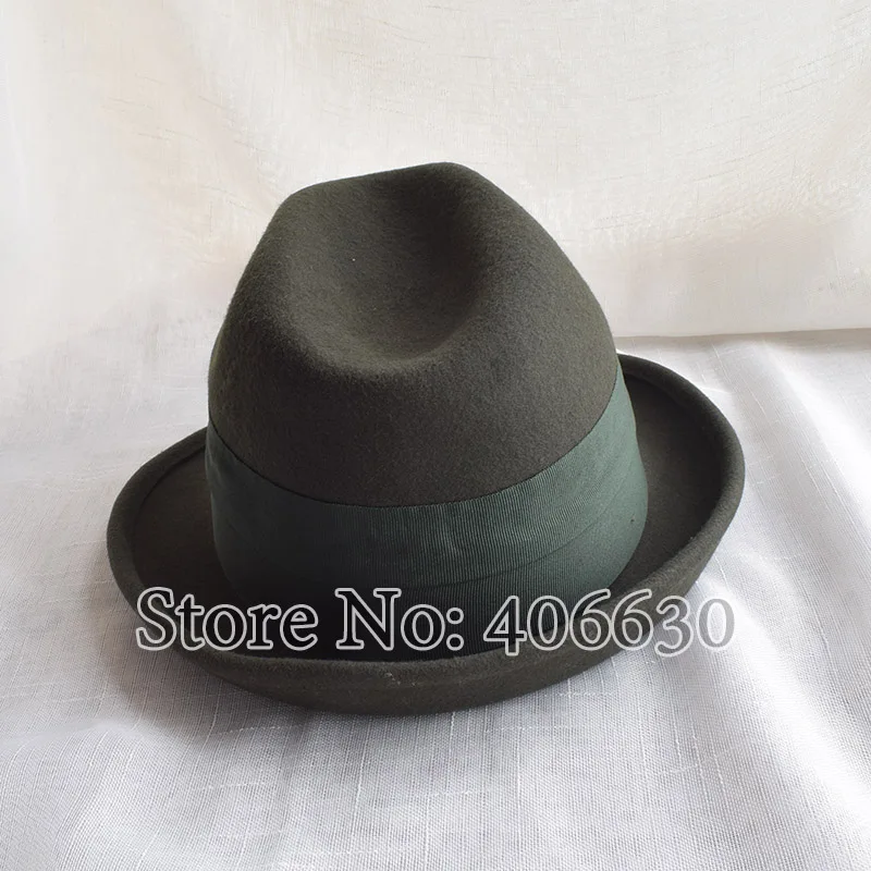 Winter Wool Felt Fedora Hats Men Chapeu Masculino Panama Jazz Trilby Caps Free Shipping SDDW007