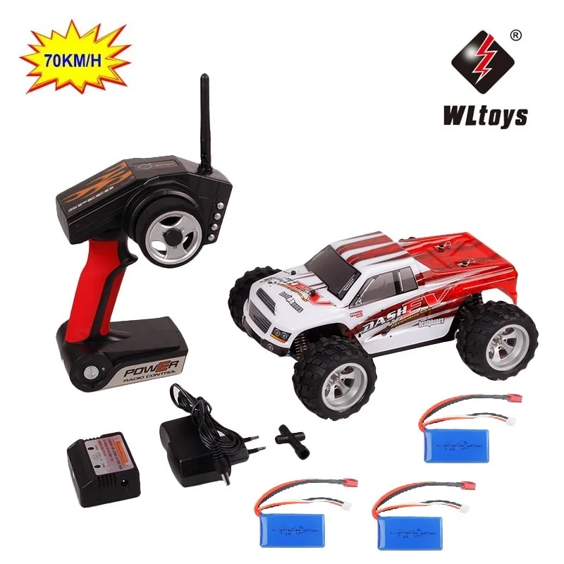 WLtoys игрушечная машинка с дистанционным управлением скорость 70 км/ч 2 4G RC A979B