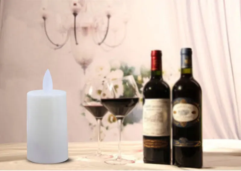 Набор из 6 Перезаряжаемые качается перемещение фитиль свечи TeaLight мерцающие