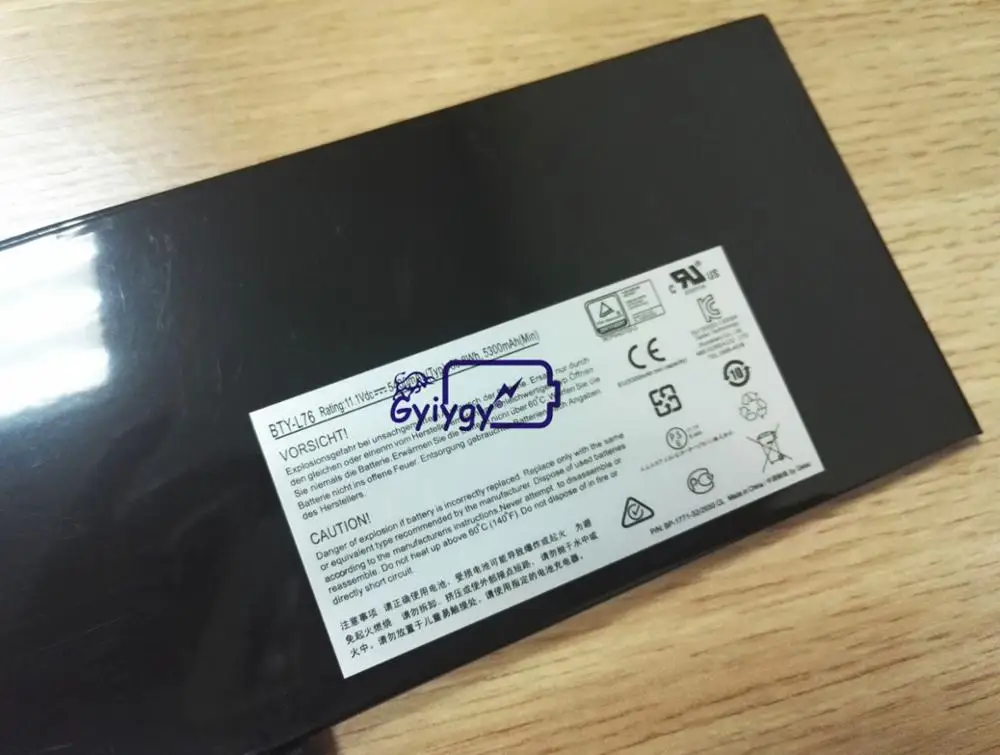 BTY-L76 Батарея Замена для MSI 2PE-025CN 2QE-083CN GS70 2PE-026CN, GS70 2QE-084CN, GS70 2QD-487CN, GS70 2PC-633XCN, 2QE-083