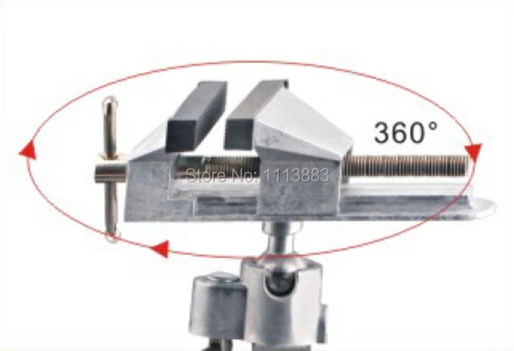 4 &quot/100 мм скамейки тиски с наковальней Поворотная фиксирующая база столешница