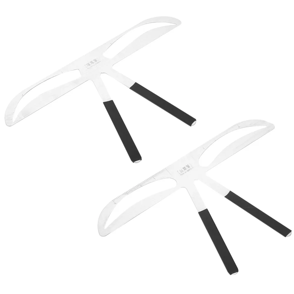 Набор для коррекции бровей одноразовая линейка инструменты татуажа