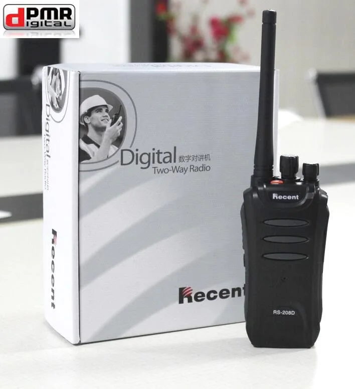 Профессиональные маленькие цифровые мобильные радиостанции RS208D dPMR 2 Вт