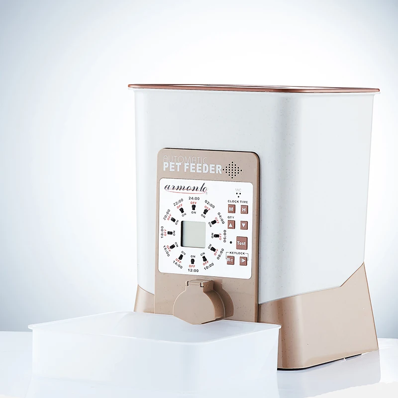 Automatic Feeding Device for Pets Regular Machine Dog Foods Intelligent Cats and Dogs | Дом и сад