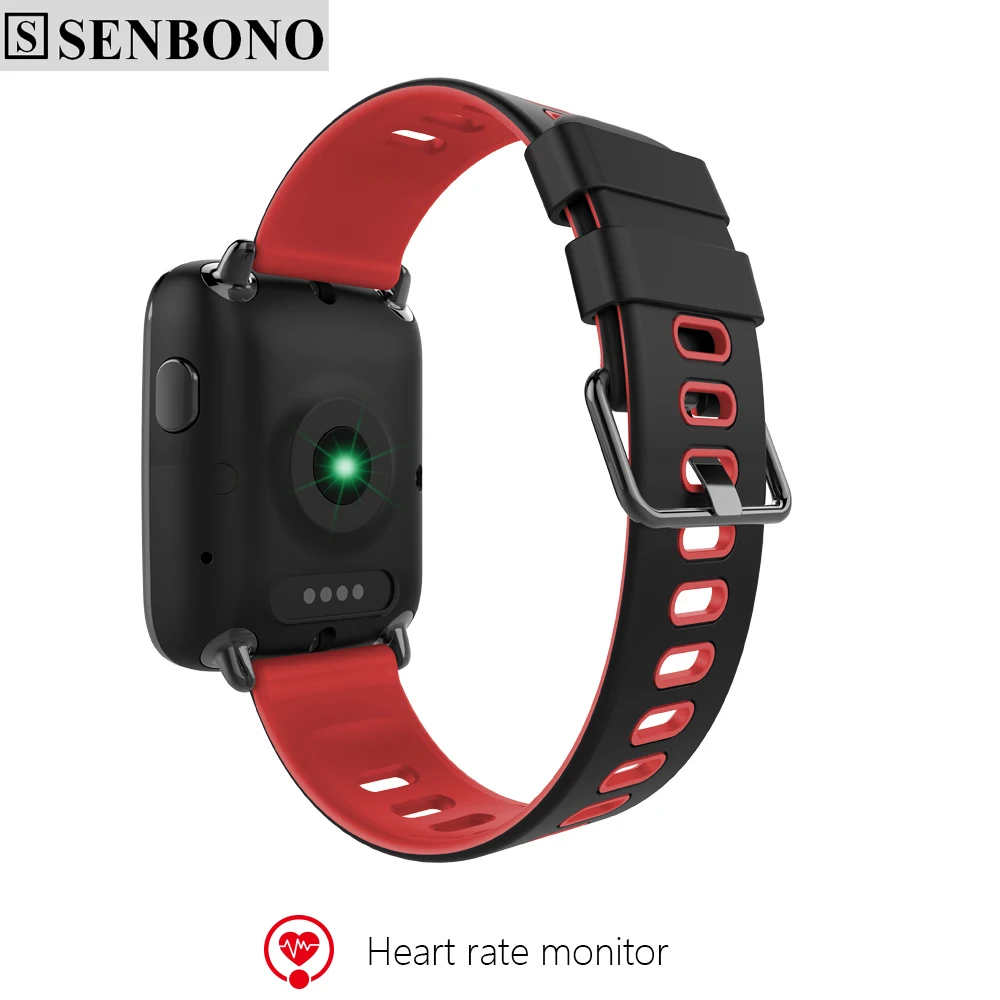 Senbono SBN GV68 Bluetooth Smart Watch IP68 Водонепроницаемый MTK2502 Smartwatch шагомер сидячий сигнал