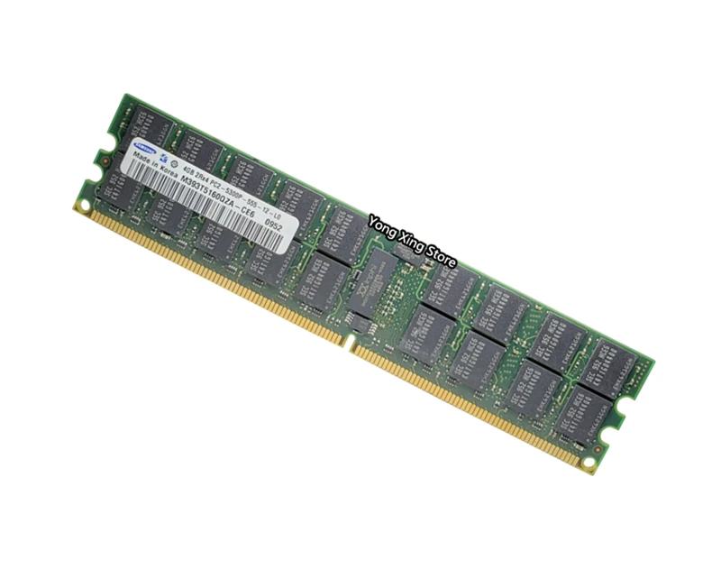 Серверная память Samsung 4 ГБ DDR2 2Rx4 REG ECC RAM 667 МГц PC2-5300P 4G | Компьютеры и офис