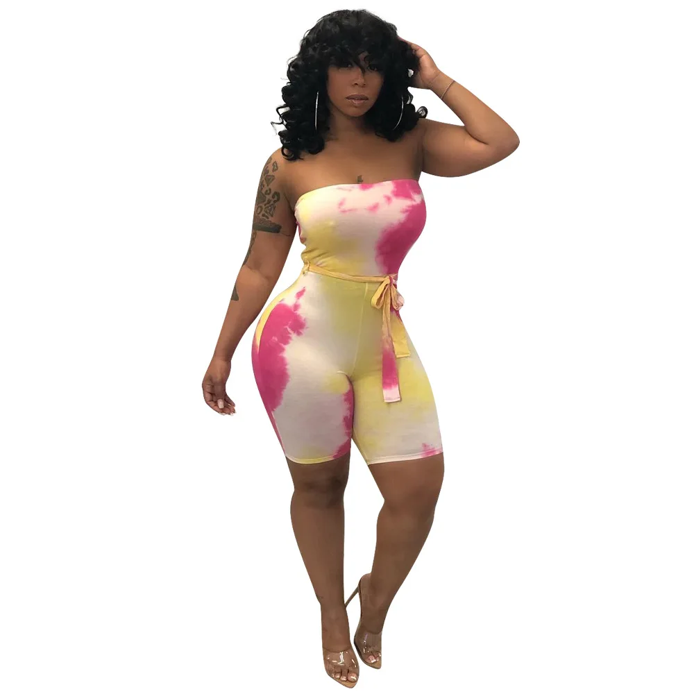 2019 женский купальник без бретелек с принтом и поясом облегающий гидрокостюм выше