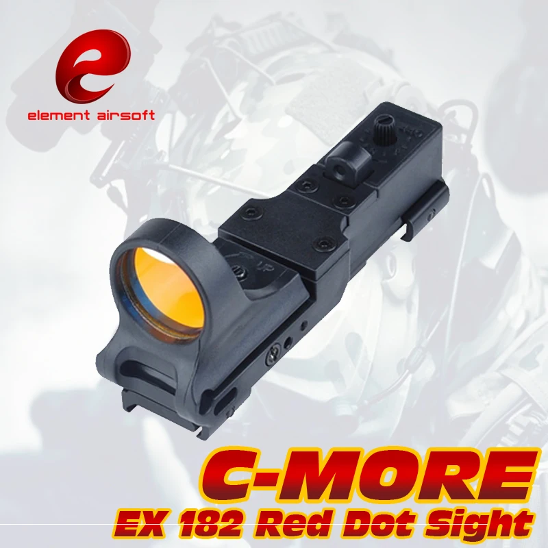 EX 182 Элемент airsoft охота коллиматорный sightSeeMore Железнодорожный Reflex C БОЛЬШЕ Red Dot Sight