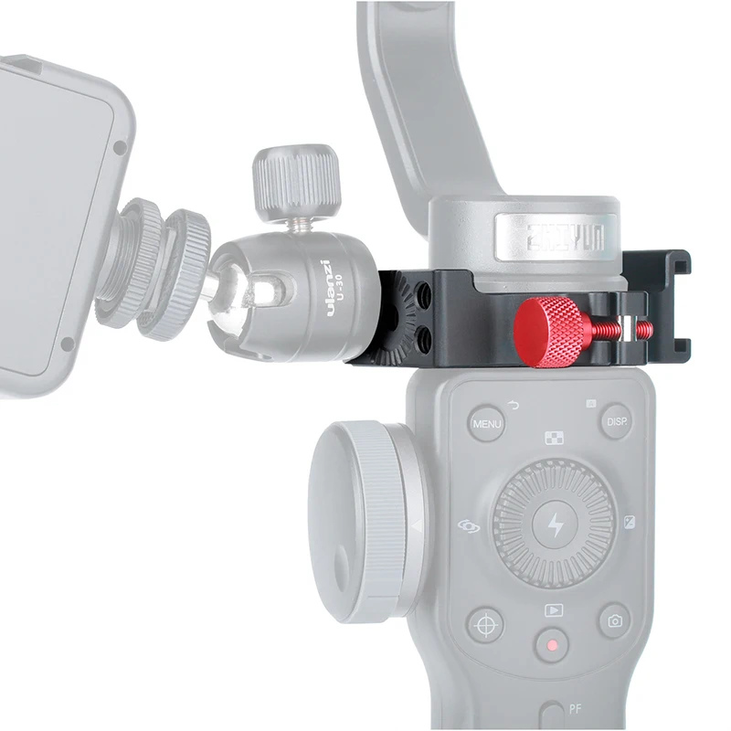 Zhiyun Smooth 4 аксессуары кольцевой держатель зажим w Холодный башмак для микрофона