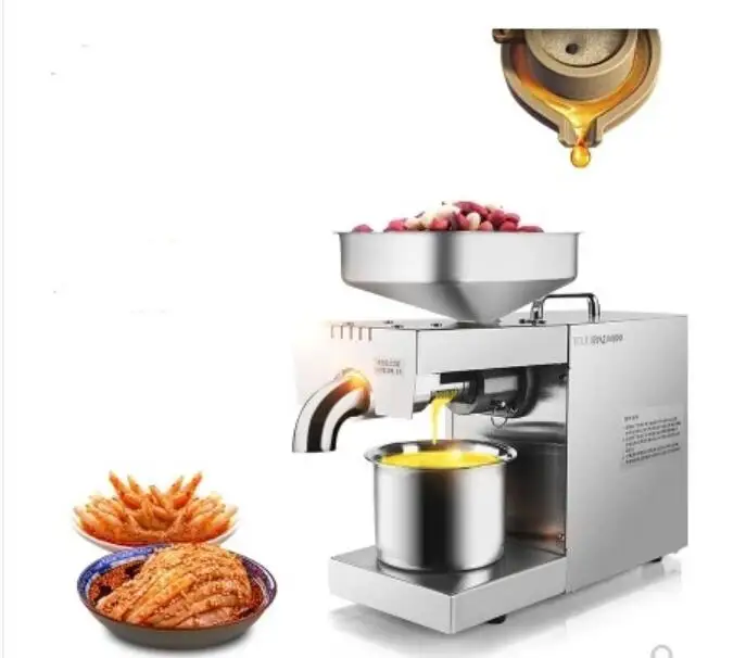 220 в/110 в теплое и холодное бытовое устройство для прессования масла pinenut машина