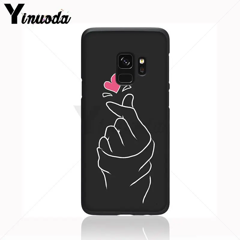 Чехол для телефона Yinuoda EXO kpop с сердечком и рисунком любовь на пальце Samsung Galaxy s7