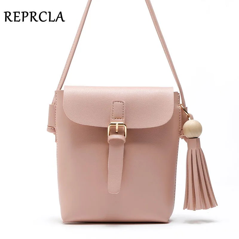 Модные сумки на плечо REPRCLA с кисточками женские мессенджеры из искусственной