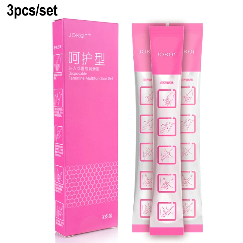 3 шт./компл. инъекций Тип анальный влагалище секс смазочного масла смазки смазка