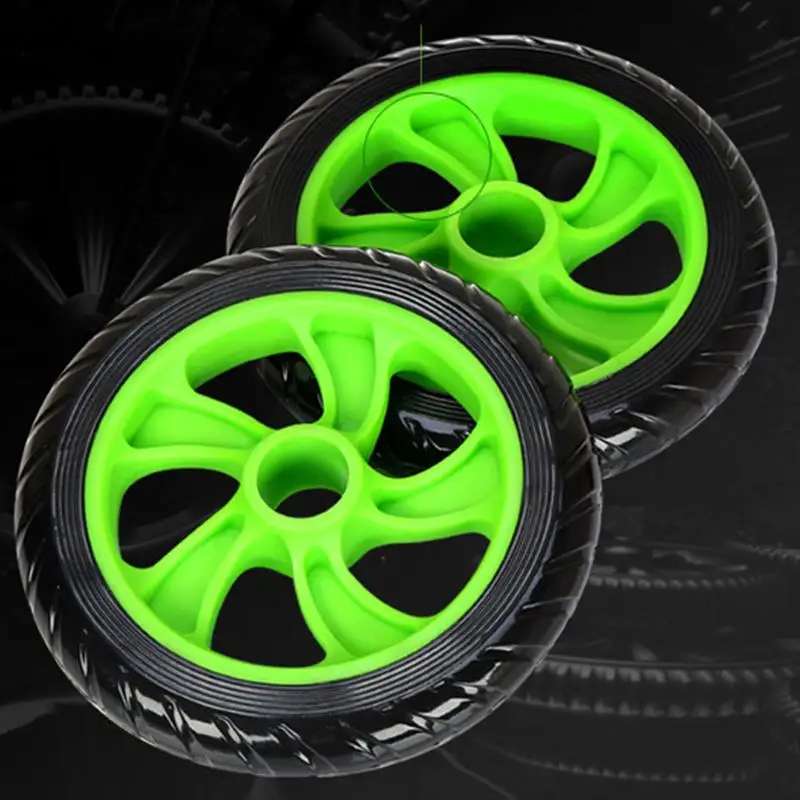 Brand New No Noise Green Abdominal Wheel Ab Roller With Mat For Exercise Fitness Equipment | Спорт и развлечения