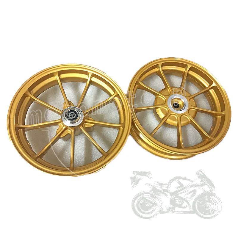 Модифицированный кольцо DIO AF18 AF27 AF28 Z4 ZX AF34 AF35 10-дюймовая шпилька для Алюминий сплав мотоциклетные передние и задние кольцо девять когти
