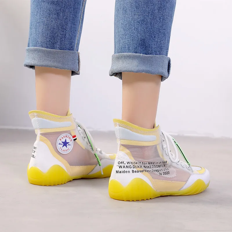 Обувь с высоким берцем Женская повседневная обувь 2019 сезон весна лето новые