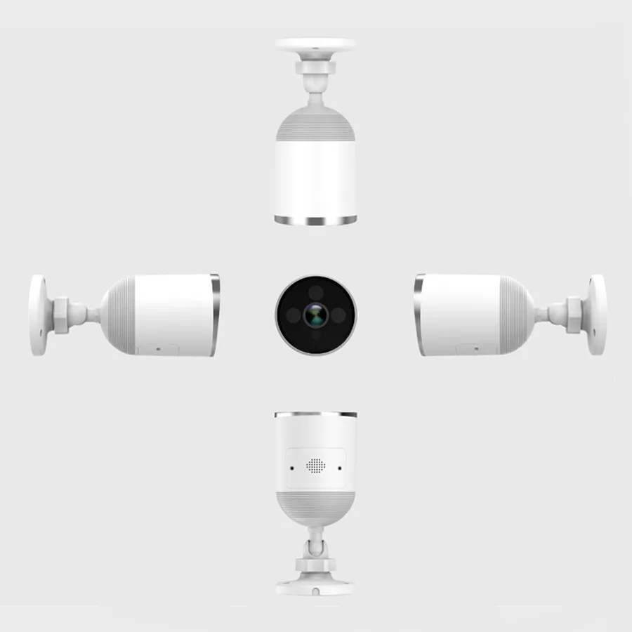 1080 P HD Mini Panoramisch Smart Draadloze Kaart Netwerk камера Nachtzicht 2 4 ГГц WiFi пистолет наблюдения|Камеры