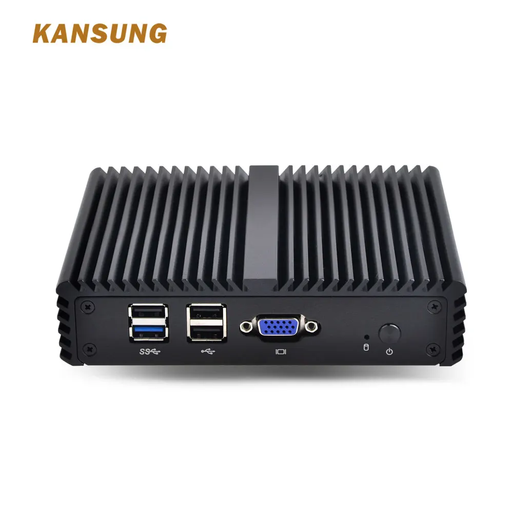 Мини-ПК 4 гигабитных порта lan, Windows 10 CentOS OPNsense Ubuntu брандмауэр маршрутизатор, четырехъядерный,, Мини-ПК J1900 2,42 ГГц
