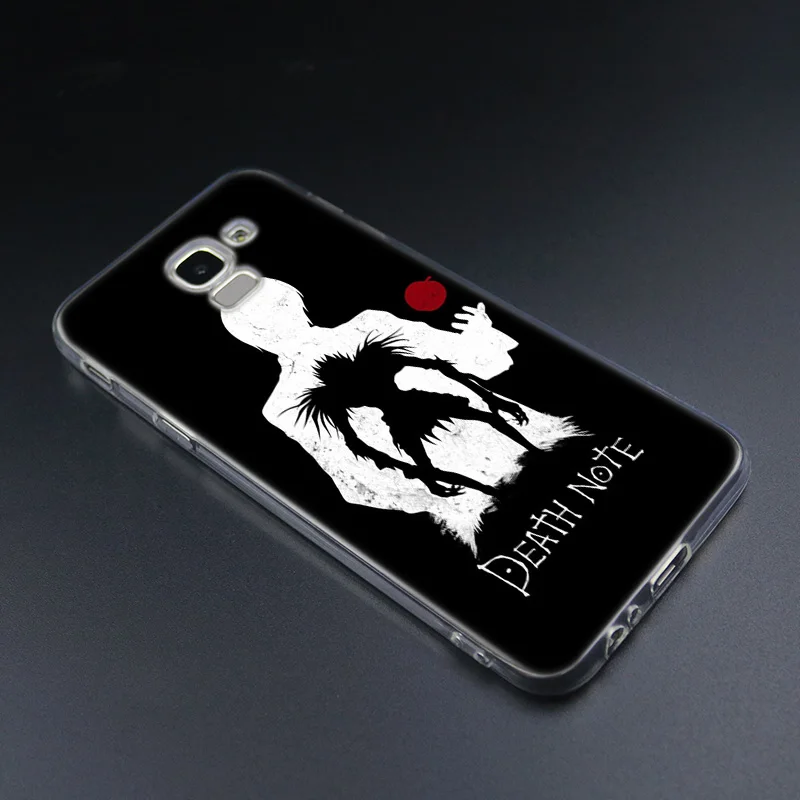 Мягкий силиконовый чехол с аниме Death Note для Samsung Galaxy J2Pro J4 J6 J8 2018 J3 J5 J7 2016 2017EU Prime CORE