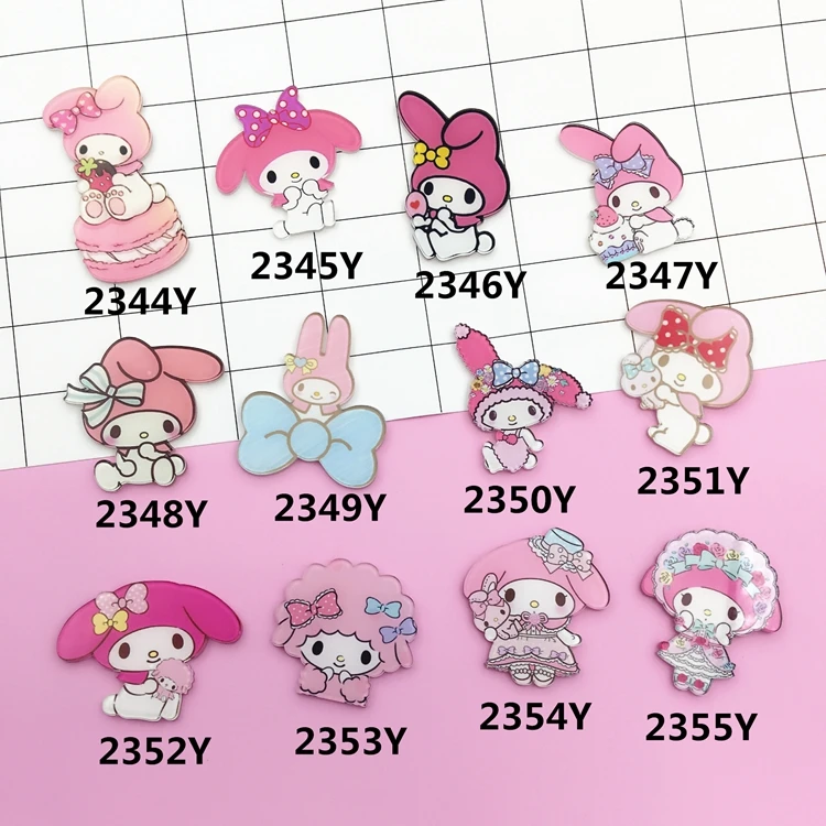 12 вариантов дизайна Красивые детские значки с изображением мелодии из