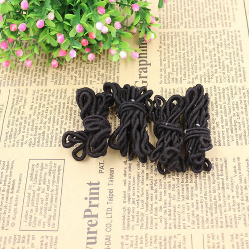 

Lot 100 Pcs Colorful Child Kids Holders Cute Rainbow Rubber Bands Elastics Accessories Tie Gum Accessory