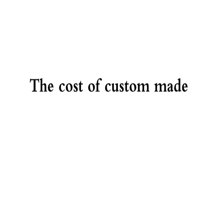

Extra fee for custom made or shipping cost of cosplay