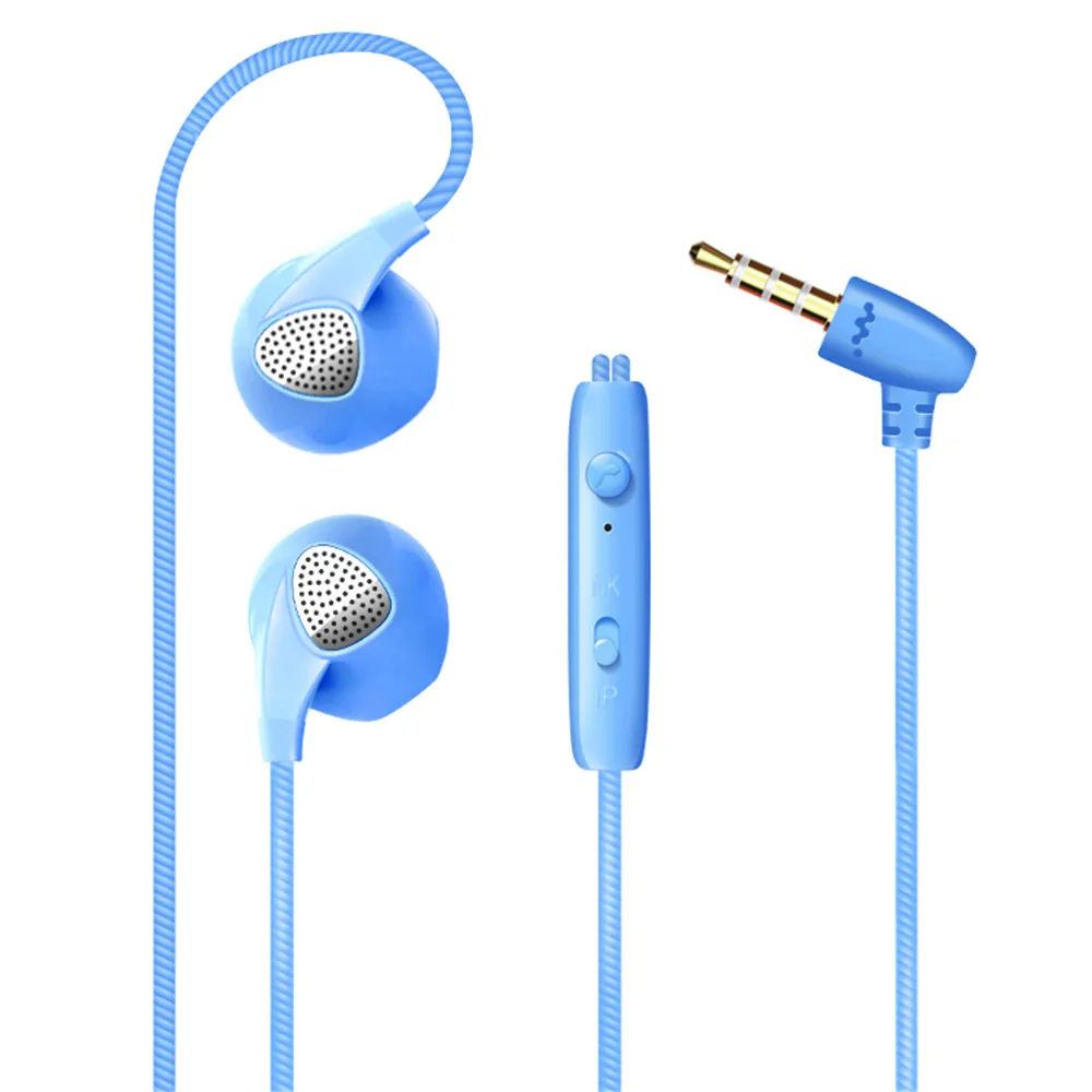 

earphone smart wire control general mobile phone game music bass stereo noise cancelling HD voice headset for iphone and andriod