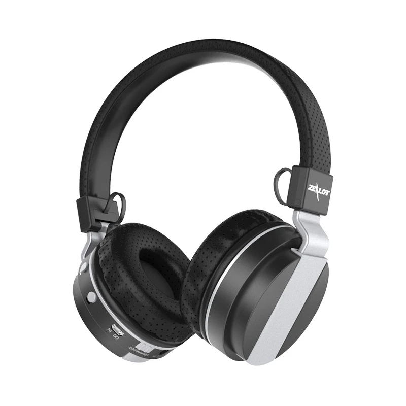 Bluetooth наушники ZEALOTBluetooth B17 с шумоподавлением складные стереонаушники глубокими