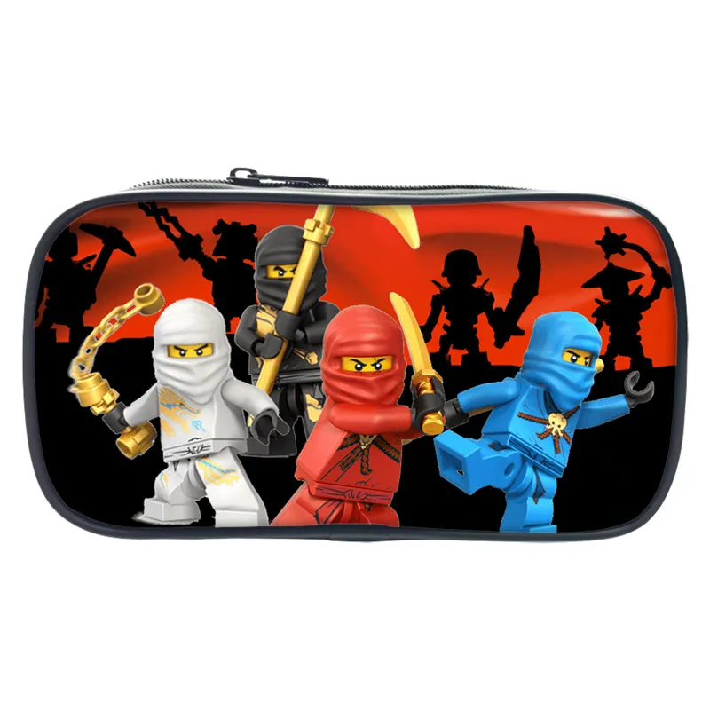 2019 лего фильм пеналы 3D макияж сумки Ninjago Железный человек Бэтмен Звездные войны