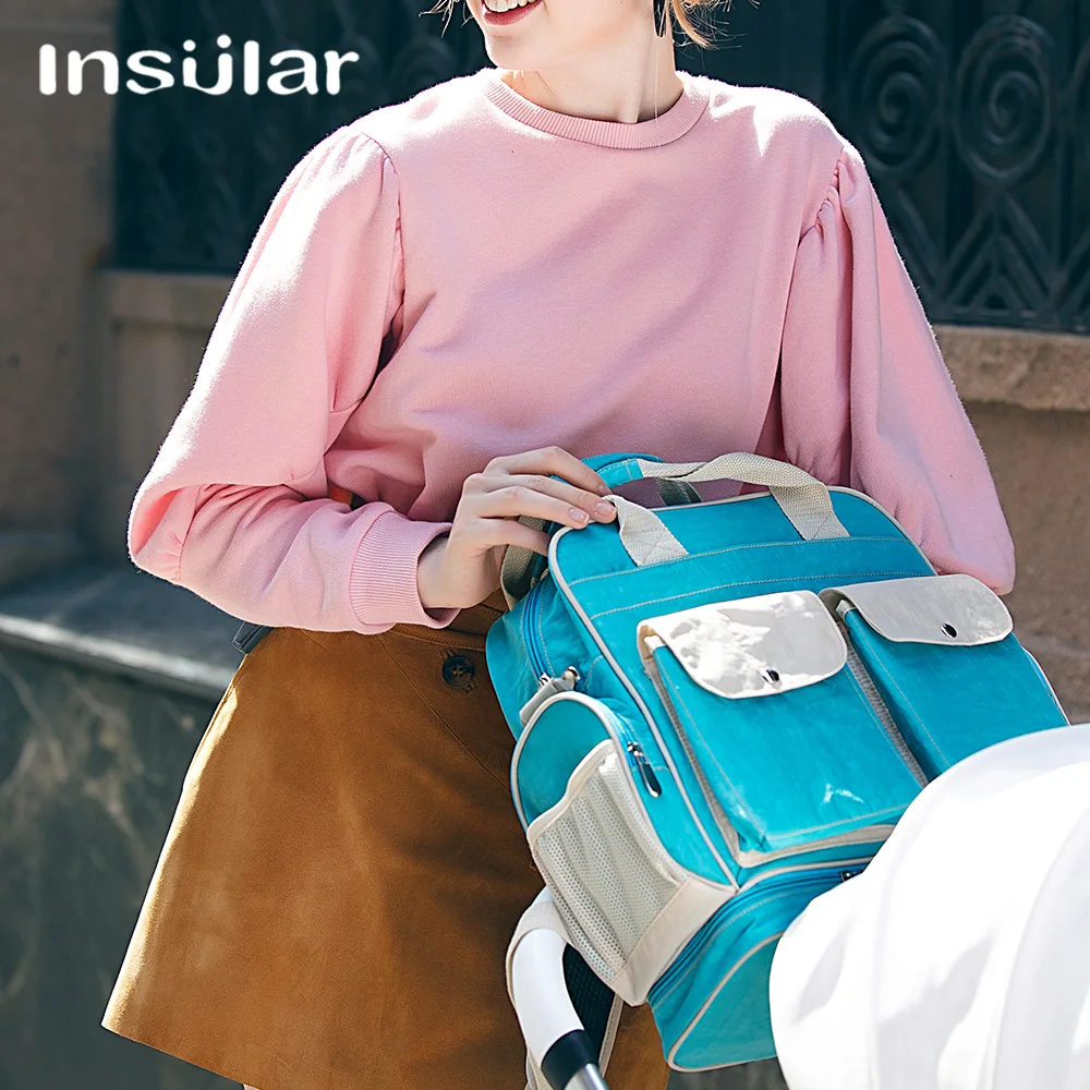 Туристический рюкзак для мам вместительная сумка смены пеленок на детскую