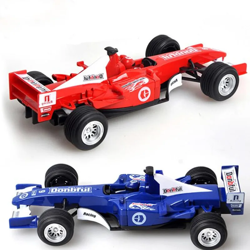 1:43 моделирование сплава Модель автомобиля игрушка F1 с рулевым колесом скорость