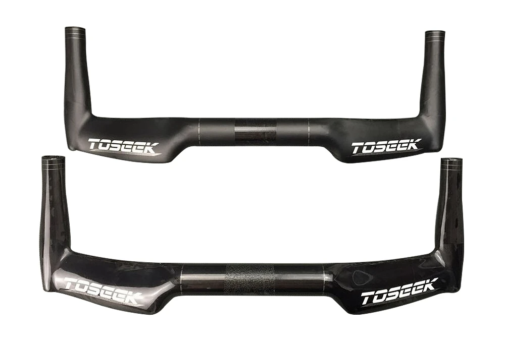 Велосипед Toseek черный TT штанга Отдых Руль для триатлона углеродное волокно для велосипеда, рупор UD матовый/глянцевый дорожный велосипед TT руль