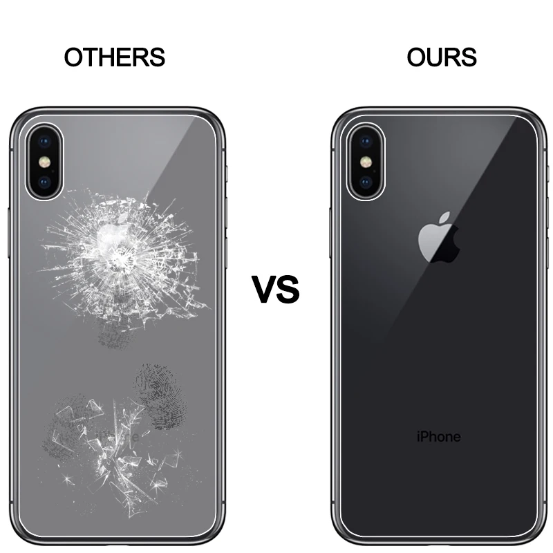 2.5D 9 H закаленное Стекло для IPhone X Экран протектор Телефон Защитная Плёнки iPhone