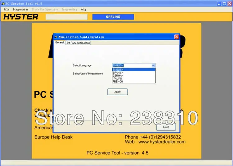 Для 2016 Hyster инструмент для обслуживания ПК v4.88 [2016]+ Yale v 4 88 [с лицензионным