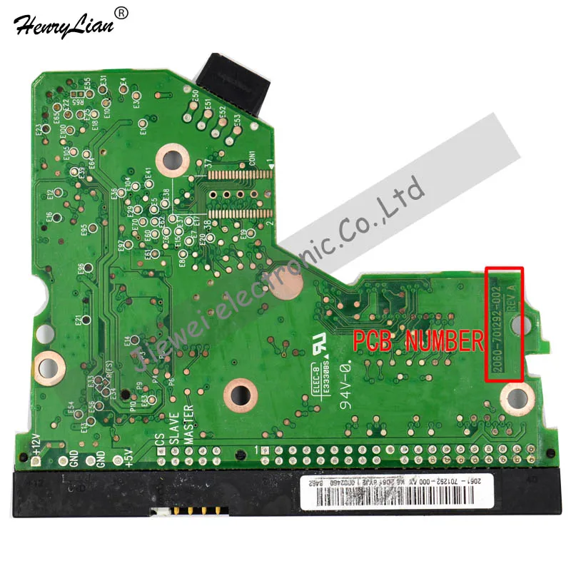 HDD PCB для/логическая плата/номер платы: 2060 701292 002 палка: 2061 000 AU|for hdd|pcb hddboard board |