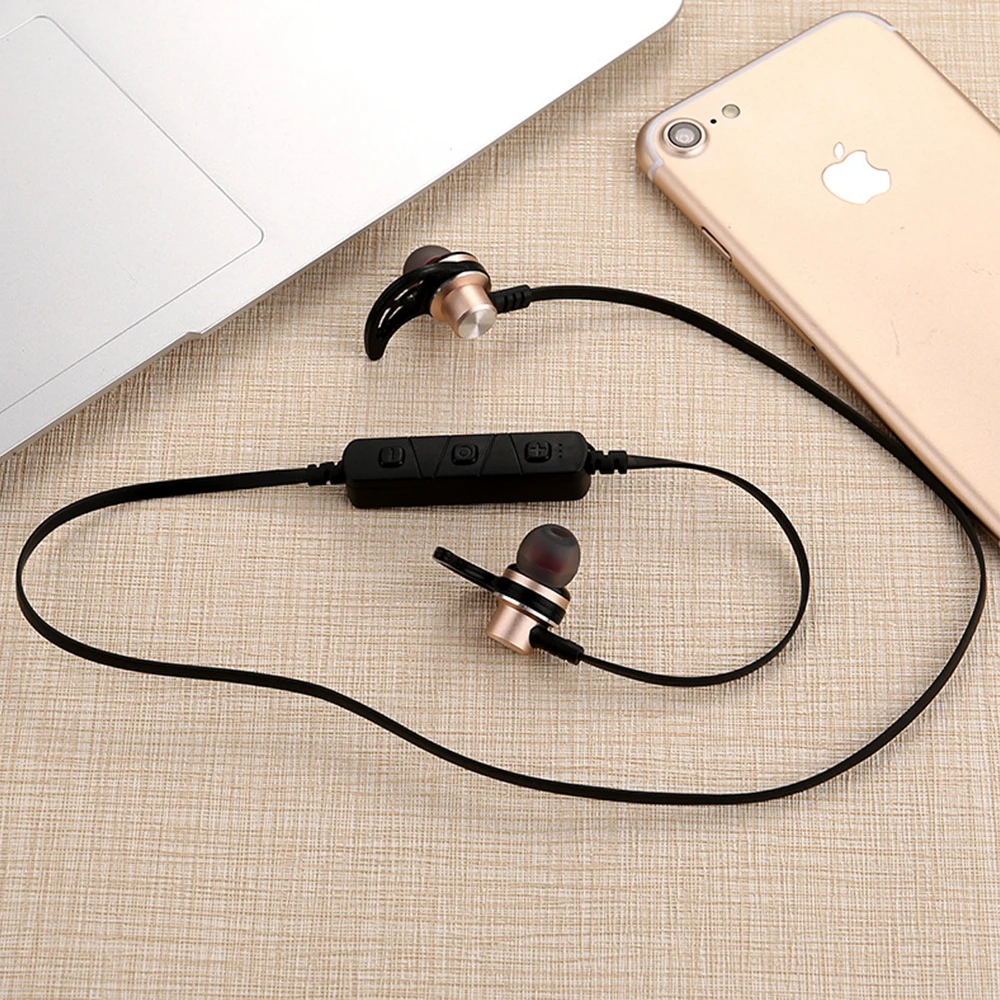 2019 Bluetooth/беспроводные наушники Спортивная Магнитная гарнитура HIFI без потерь