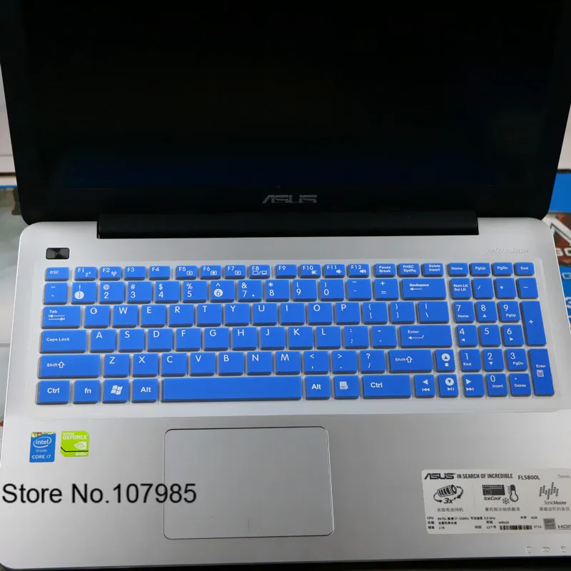 15 6 дюймовый чехол для клавиатуры ноутбука Защитная пленка Asus x550 x550la a555l a550vn fx50jk