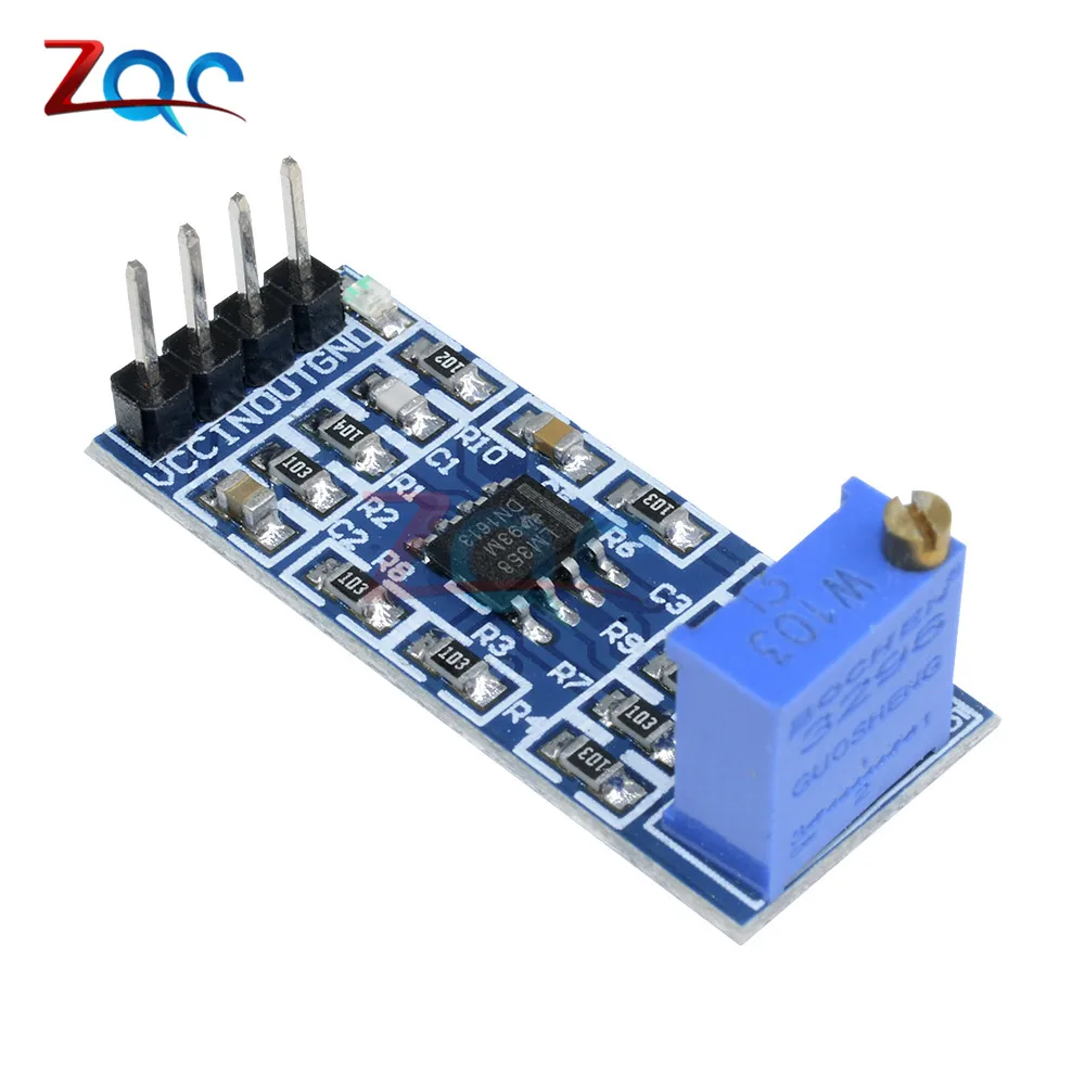 LM358 100 раз усилитель сигнала усиления модуль операционного усилителя|signal|modulemodule