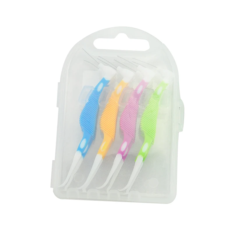 Whitening Hot Sale 8 pcs Wholesale Dental Oral Care Interdental Floss Brush Tooth Pick 0.7mm Free Shipping | Красота и здоровье