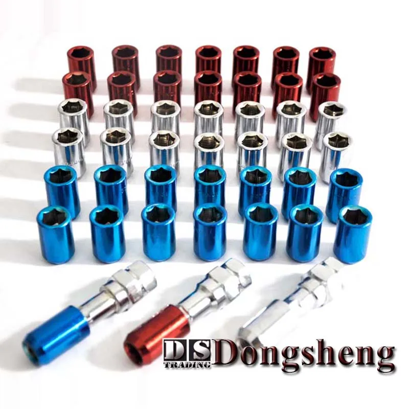 20 шт. * 1 5 высокопрочные модифицированные винты для автомобильных колес гайки