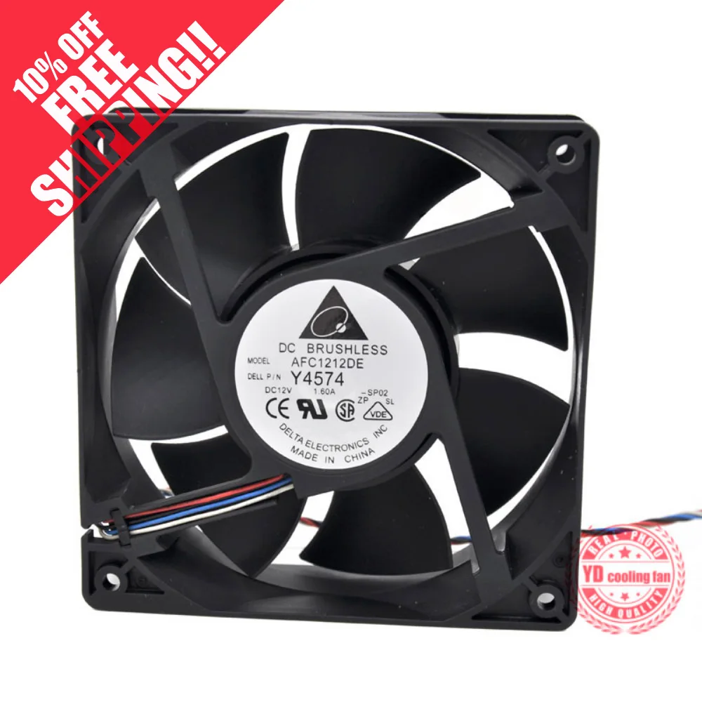 Новый вентилятор охлаждения DELTA AFC1212DE 12038 12 в а см|cooling fan|delta afc1212depwm fan |