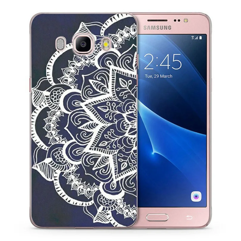 Чехол для Samsung Galaxy A3 A5 2016 2015 2017 prime J1 J2 J3 J5 J7 G530H S8/plus Note 8 TPU силиконовый Мандала