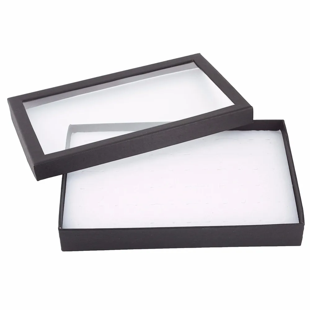 36 слотов для карт ящик хранения колец органайзер ювелирных изделий держатель