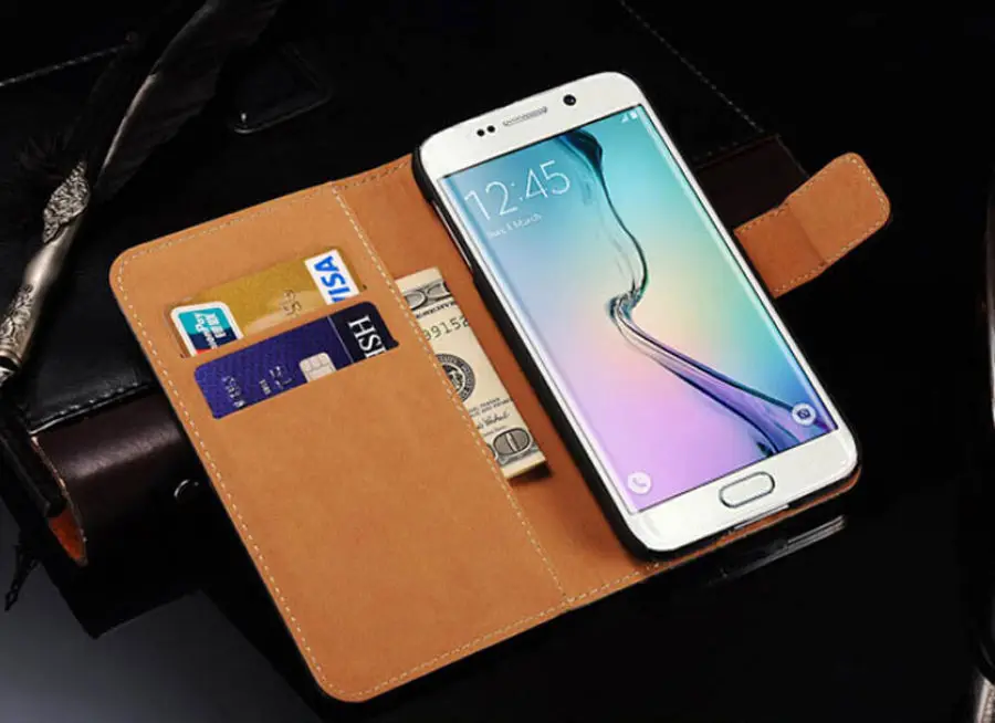 Для Samsung Galaxy Note 8 5 4 3 2 Чехлы Note8 9 кожаный чехол Кошелек Мобильный телефон