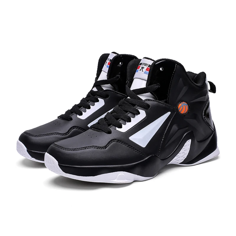 Blackwhite ERNESTNM NEW Women Sneakers Fashion Basket Shoes Black Graffiti Unisex High Top Lover Shoes Plus Size 11 Chunky Famale Men Shoes - Цвет: Blackwhite
