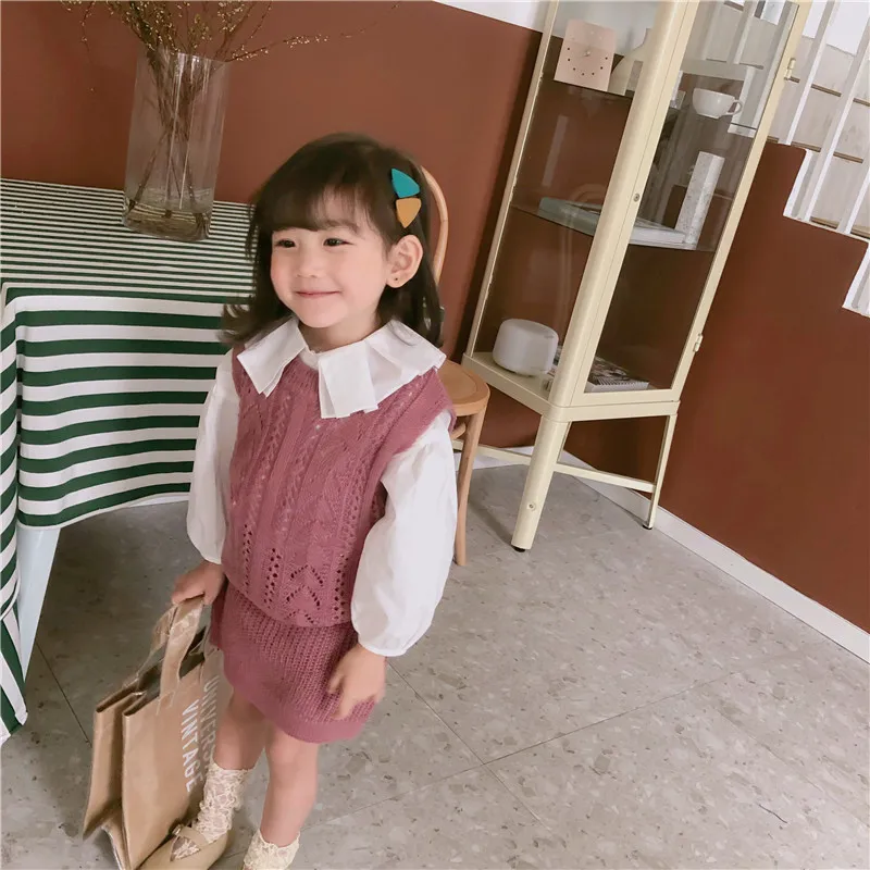 2019 Новое поступление сезон весна корейский стиль хлопковая Однотонная рубашка с