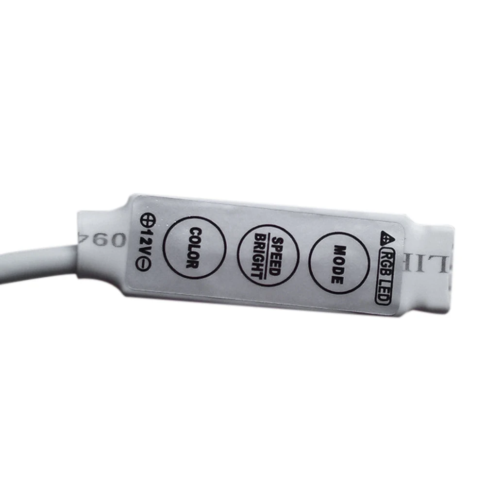 5PCS12V мини RGB светодиодный 5050 3528SMD регулятор линейного светильника с блоком