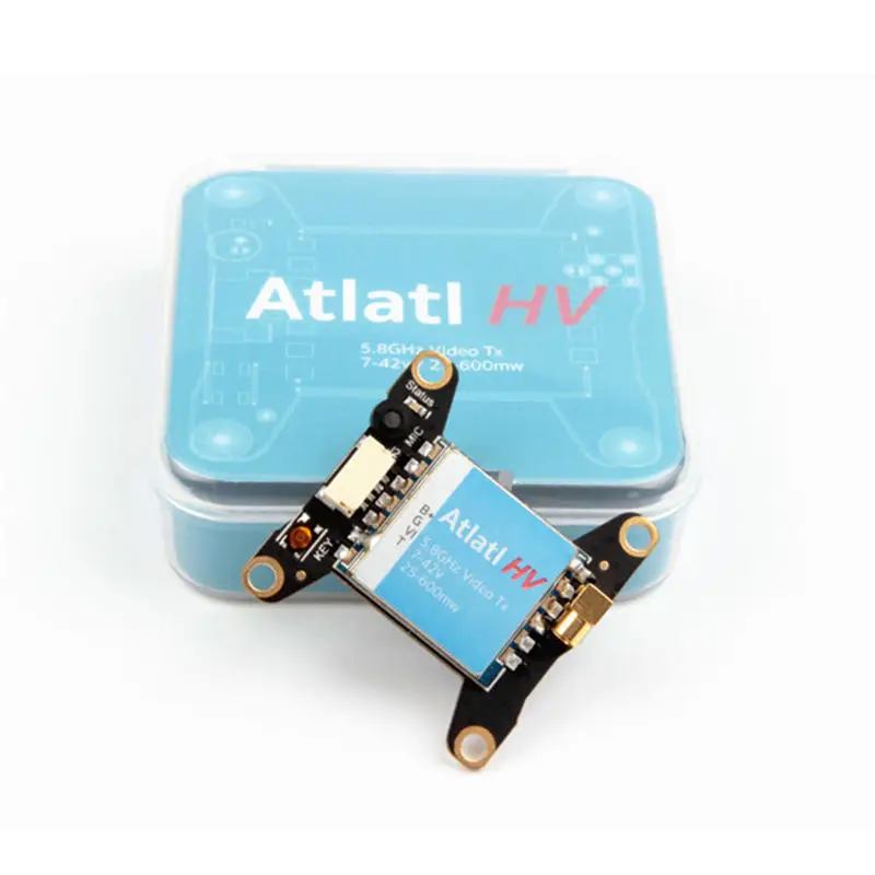 Holybro Atlatl HV 5 8G 40CH Raceband 15 mW/25 mW/100 mW/200 mW/400 mW/600 mW передатчик для телеметрии MIC I RC модели